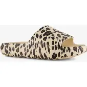 Adidas Pantolette 'Adilette Lumia' camel / mörkbrun / svart