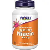 Now , Flush-Free Niacin, 500 mg, 90 Veg kapslar
