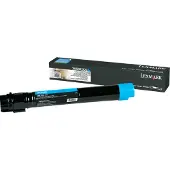 Lexmark Tonerkassett cyan 24.000 sidor