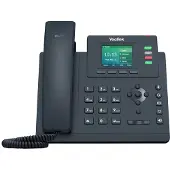 Yealink SIP-T33G - VoIP-telefon - 5-vägs samtalsförmåg - SIP, SIP v2, SRTP - 4 linjer - klassiskt grå