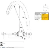 Mavic Cosmic Slr32 26 Landsvägscykelfälg