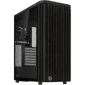 Asus ProArt PA401 - Wood Edition - mid tower - ATX - genomskinlig sidopanel (härdat glas) - ingen strömförsörjning - USB/ljud