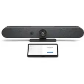 Logitech Rally Bar Mini Med Rap Ip För Zoom-videokonferenssystem