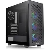 Thermaltake CA-1S3-00M1WN-03 Midi-Tower Datorchassi Svart