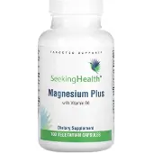 Seeking Health , Magnesium Plus, Vitamin B6, 100 Vegetabiliska Kapslar