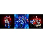 Unix Square Transformers Combot Diecast Optimus Prime 19 Cm Figur
