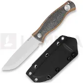 Kizer Cutlery Polaris AEB-L kniv, Brown G-10 & Black Micarta