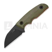 Kizer Cutlery Snick AEB-L kniv, OD Green G-10, Black Stonewash