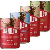 Carnilove lax och kalkon våtfoder hund (burk)