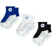 Converse Strumpor - 3-pack - Svart/Vit/Blå - - 12-24 mån - Strumpor
