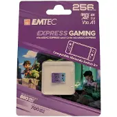 Emtec Express Gaming MicroSDXC 256GB V30 A1 / microSD kort gaming