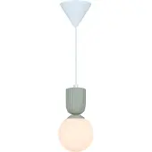 Nordlux Glas pendellampa Sadie, dimbar, Creme / bärnsten, Vardagsrum / matsal, Keramik, Skandinavisk, Pendellampa
