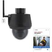 ABUS SmartLook PPIC52520B WiFi IP Övervakningskamera 1920 x 1080 pixel