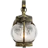 Orion Vägglampa utomhus Margerite, dimbar, Brun / rost, Metall, Lantlig / rustik, Utomhusvägglampa