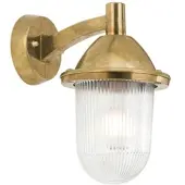 Orion Vägglampa utomhus York, dimbar, Mässing / guld, Mässing