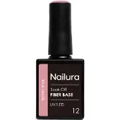 Nailura Fiber Base 10 ml - 12 Berry Pink
