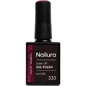 Nailura Gel Polish 10 ml - 333 Violet Sparkle