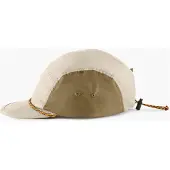 Klättermusen - Vandringskläder - Runa Five Panel Cap Putty Grey - Olive för Unisex - Beige