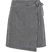 Object Rosie Denim Kort Kjol