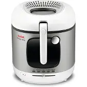 Tefal Mega FR4800 XXL - Fritös - 3.3 liter - 2.1 kW - silvergrå/vit