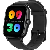 Xiaomi Amazfit GTS 2 - Midnattssvart - smart klocka med rem - silikon - display 1.65 - Wi-Fi, Bluetooth - 24.7 g