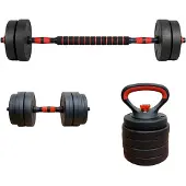 Fitpaddy Viktset 3-i-1 Justerbart 15 kg