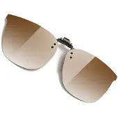 INF Polariserade Clip-on Solglasögon Brown