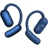 Soundcore AeroFit 2 - True wireless-hörlurar med mikrofon - öppet öra - montering över örat - Bluetooth - blå