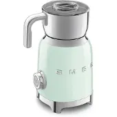 Smeg MFF11PGEU, Automatisk mjölkskummare/värmare, Grön, Rostfritt stål, 250 ml, Varm & Cold, Plast