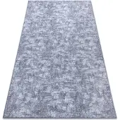 Rugsx Matta vägg till vägg SOLID grå 90 CONCRETE 100x300 cm