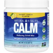 Natural Vitality , CALM, Avslappnande Dryck Mix, Söt Citron, 8 oz (227 g)