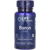 Life Extension , Bor, 3 mg, 100 Vegetariska Kapslar