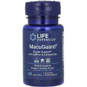 Life Extension , MacuGuard, Ocular Support med Saffran & Astaxanthin, 60 Softgels