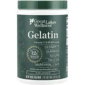Great Lakes Wellness , Kulinär nötkött gelatin, Osmakar, 16 oz (454 g)