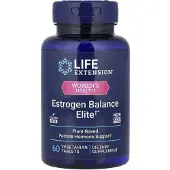 Life Extension , Kvinnors Hälsa, Estrogen Balans Elit, 60 Vegetariska Tabletter