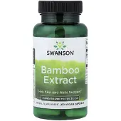 Swanson Health , Bamboe Ekstrakt, 60 Veggie Kapslar
