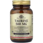 Solgar , Taurin, 500 mg, 100 Vegetabiliska Kapslar