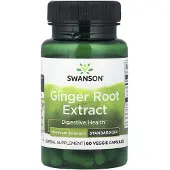 Swanson Health , Ginger Root Extract, 60 Veggie Capsules