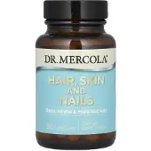Dr. Mercola , Hår, Hud och Naglar, 30 Kapslar