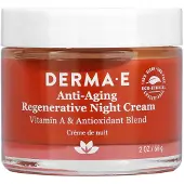 DERMA E , Anti-Aging Regenerativ Nattkräm, 2 oz (56 g)