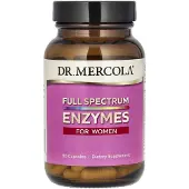Dr. Mercola , Fullspektrum Enzymer för Kvinnor, 90 Kapslar