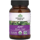 Organic India , Joy! Elevates Mood, 90 Vegetariska kapslar