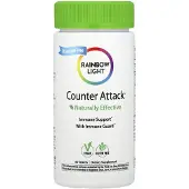 Rainbow Light , Counter Attack, Immunförsvar, 90 Tabletter