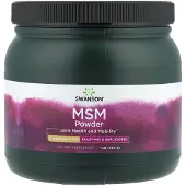 Swanson Health , MSM Powder, Färdigblandad & Osmakulerad, 5 g, 1 lb (454 g)