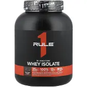 Rule One Proteins , R1 Protein Whey Isolate, Choklad Fudge, 5.01 lb (2.27 kg)