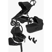 Thule Urban Glide 4 Wheel fyrhjulingsvagn cykelkärra svart