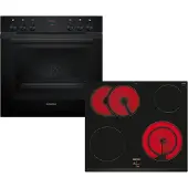 Siemens iQ300 EQ212KAAB - Ugn med spisplatta - inbyggd