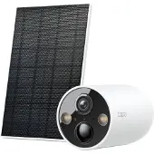 TP-LINK Tapo C425 KIT, IP-säkerhetskamera, Utomhus, Trådlös, Innertak/vägg, Vit, Projektil (form)