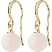 Pilgrim Örhängen 'Goldie' guld / rosa