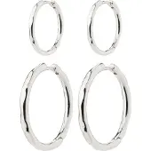 Pilgrim Örhängen 'EVE' silver